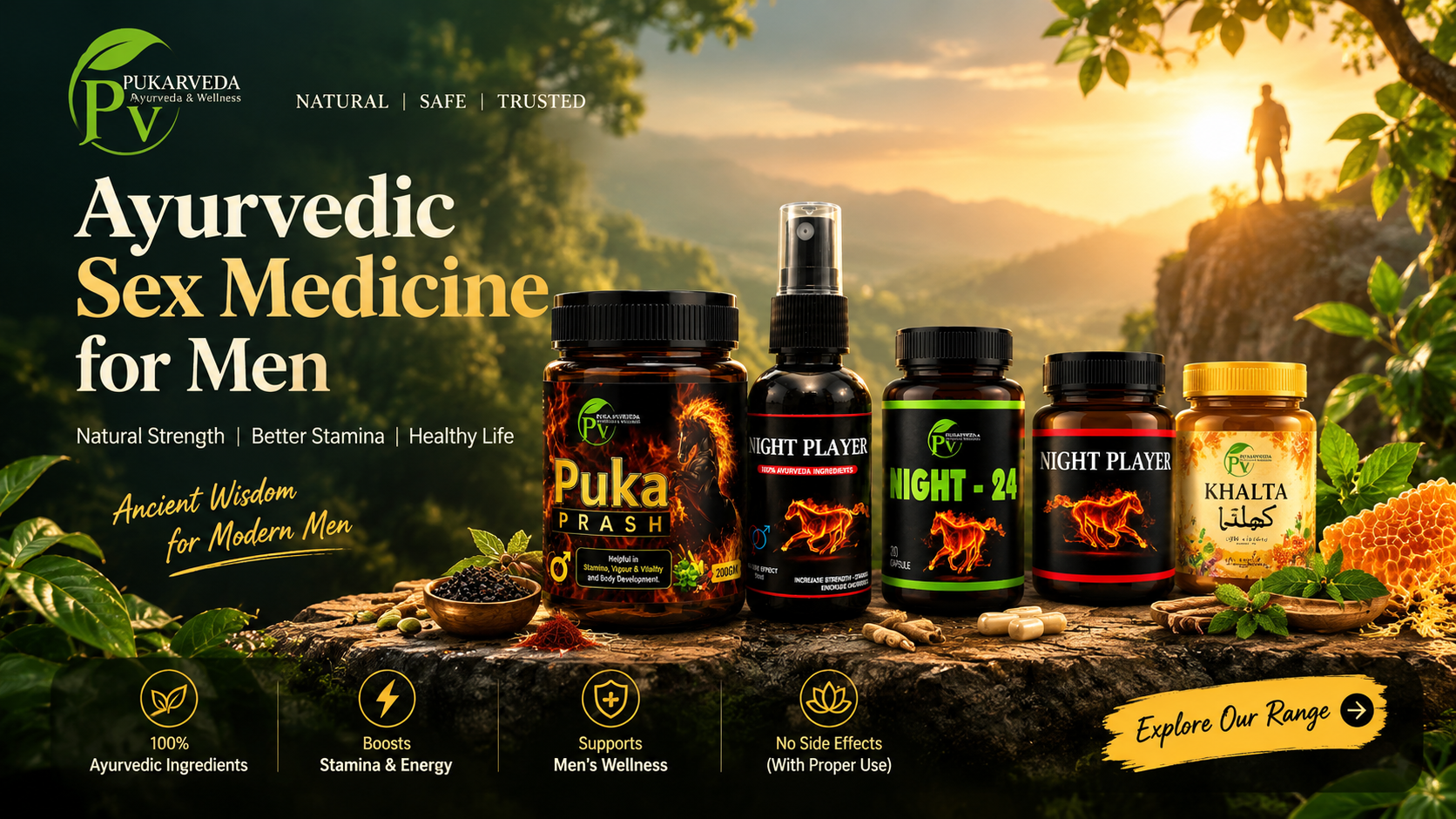 Ayurvedic sex medicine for men by PukarVeda
